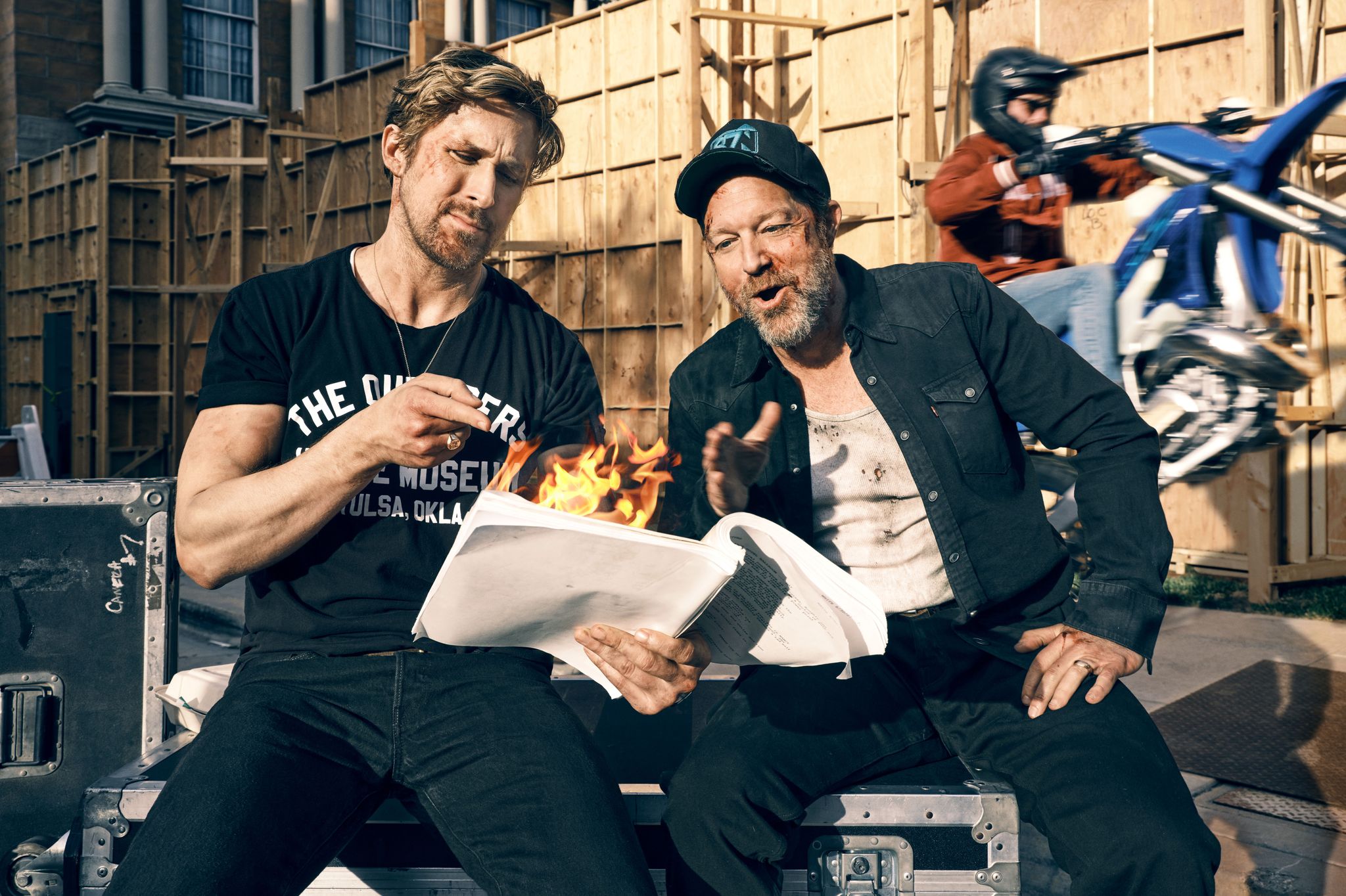 Burning Rubber and Breaking Records: The Making of The Fall Guy Cover with Ryan Gosling, David Leitch, and Their All-Star Stunt Team