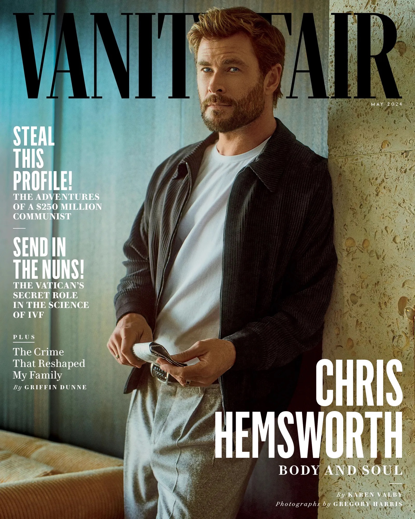 Chris Hemsworth: Unveiling the Man Behind the Marvel Mask in Vanity Fair's May 2024 Issue